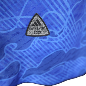 Camisa Seleção do Japão Edição Especial 23/24 - Jogador Adidas Masculina - Azul com detalhes em branco