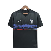 Camisa Seleção da França 22/23 - Torcedor Nike Masculina - Preta com detalhes em azul e branco