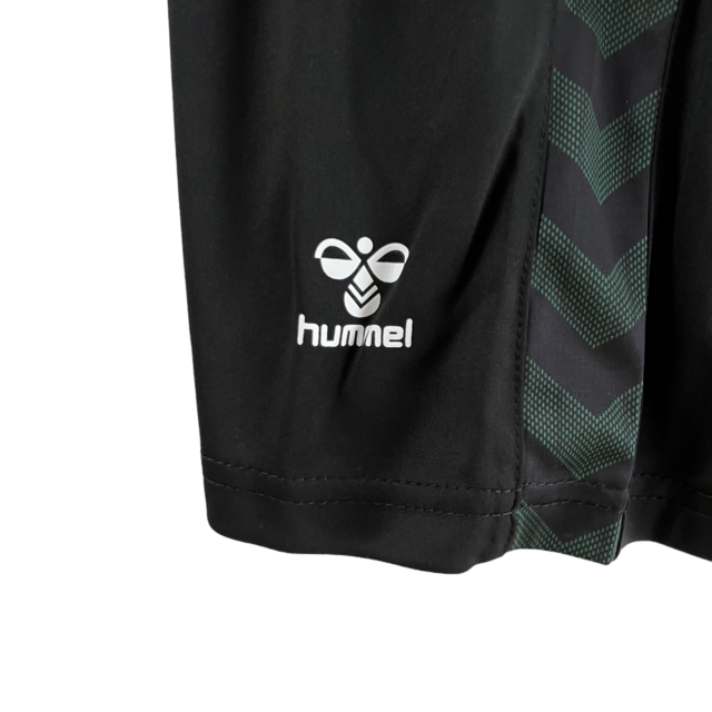 Kit Infantil Real Betis III Hummel - Preto com detalhes em verde e branco