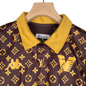 Kit Infantil Venezia Edição Especial 23/24 - Kappa - Marrom com detalhes em dourado