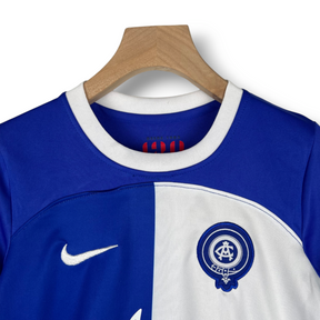 Kit Infantil Atlético de Madrid Edição Especial Nike 23/24 - Azul com detalhes em branco