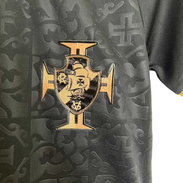 Kit Infantil Vasco Edição Especial Kappa 22/23 - Preto com detalhes em dourado