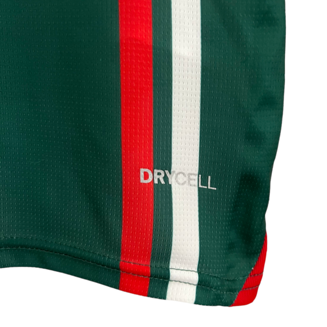 Kit Infantil Alaves II Puma 23/24 - Verde com detalhes em vermelho e branco