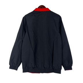 Jaqueta Corta-Vento River Plate 23/24 Masculina Adidas - Preta com detalhes em vermelho e branco