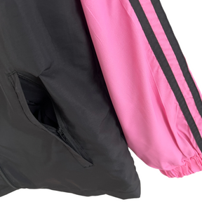 Jaqueta Corta-Vento Inter Miami 23/24 Masculina Adidas - Rosa e preta