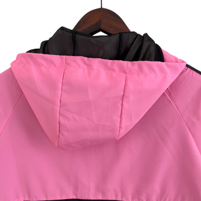Jaqueta Corta-Vento Inter Miami 23/24 Masculina Adidas - Rosa e preta