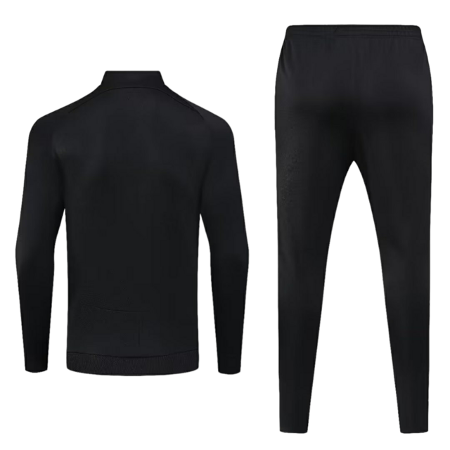 Conjunto Sporting Lisboa 23/24 Masculino CR7 - Preto com detalhes em dourado e branco