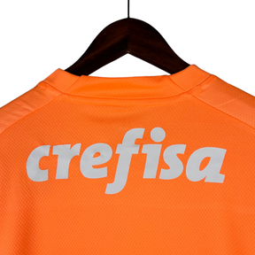 Camisa Palmeiras Goleiro III 23/24 - Torcedor Puma Masculina - Laranja com detalhes em branco