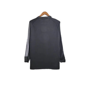 Camisa Retrô Newcastle 1996/1997 manga longa - Adidas Masculina - Preta com detalhes em amarelo e vermelho
