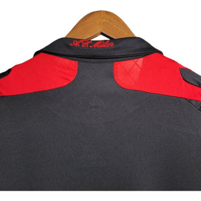Camisa Retrô AC Milan II 2007/2008 - Masculina Adidas - Preta com detalhes em vermelho