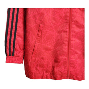 Jaqueta Corta-Vento Manchester United 23/24 - Masculina Adidas - Vermelha