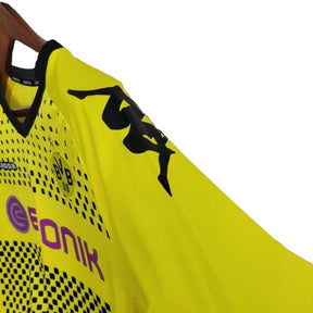 Camisa Retrô Borussia Dortmund I 11/12 - Masculina Kappa - Amarela com detalhes em preto