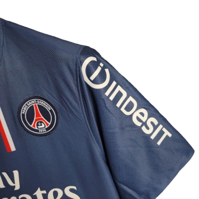 Camisa Retrô Paris Saint German I 2012/2013 - Masculina Nike - Azul com detalhes em vermelho e branco