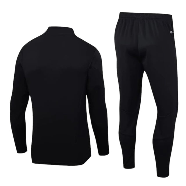 Conjunto Bayern de Munique Treino 23/24 - Masculino Adidas - Preto com detalhes em rosa e verde