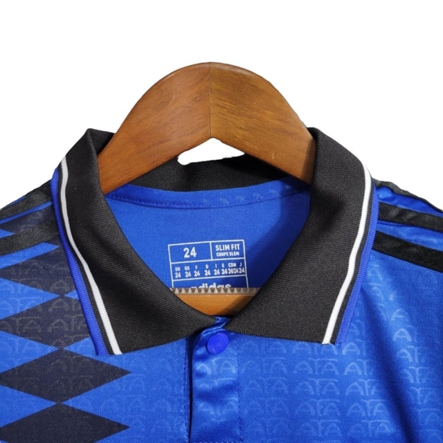 Kit Infantil Seleção da Argentina I 23/24 - Adidas - Azul com detalhes em preto
