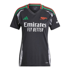 Camisa Arsenal II 24/25 - Torcedor Adidas Feminina - Preta