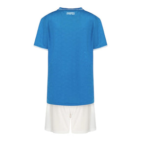 Kit Infantil Napoli I 24/25 - EA7 - Azul e branco