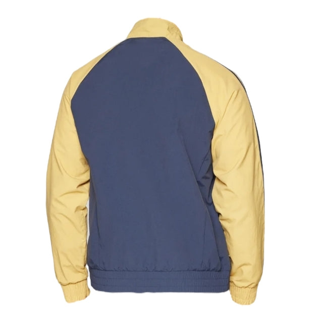 Jaqueta Corta-Vento Juventus 24/25 - Masculina Adidas - Bege com detalhes em azul