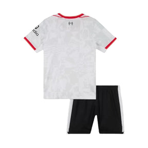 Kit Infantil Liverpool III 24/25 - Nike - Branco