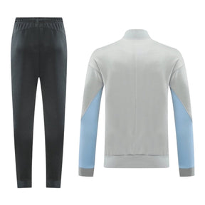 Conjunto Tottenham Treino 24/25 - Masculino Nike - Cinza com detalhes em azul