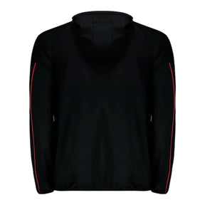 Jaqueta Corta-Vento Athletico Paranaense Treino 24/25 - Masculino Umbro - Preta com detalhes em vermelho