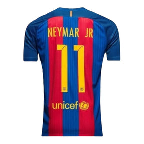 Camisa Retrô Barcelona I 2016/17 - Masculina Nike - Azul e vermelha
