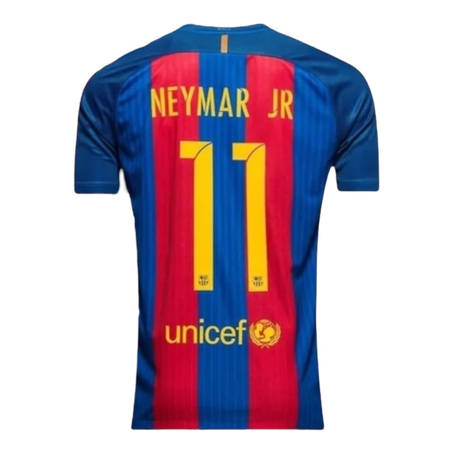 Camisa Retrô Barcelona I 2016/17 - Masculina Nike - Azul e vermelha