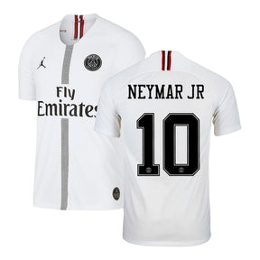 Camisa Retrô Paris Saint-Germain Champions League 2018/19 - Masculina Jordan - Branca