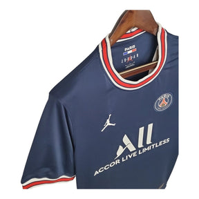 Camisa Retrô Paris Saint-Germain I 21/22 - Torcedor Jordan Masculina - Azul