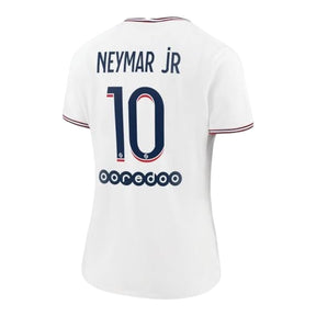 Camisa Retrô Paris Saint-Germain IV 21/22 - Torcedor Jordan Masculina - Branca