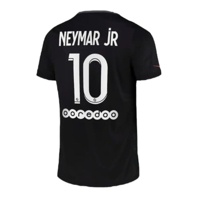 Camisa Retrô Paris Saint-Germain III 21/22 - Masculina Nike - Preta