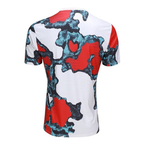 Camisa Bayern de Munique Pré-jogo 25/26 - Torcedor Adidas Masculina - Branca com detalhes em vermelho e verde e preto