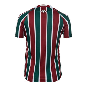 Camisa Fluminense I 25/26 - Torcedor Umbro Feminina - Vermelha e verde com detalhes em branco