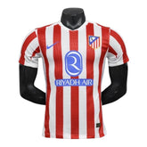 Camisa Atlético de Madrid I 25/26 - Jogador Nike Masculina - Branca e vermelha