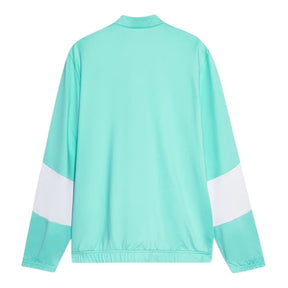 Jaqueta Corta-Vento Palmeiras Pré-jogo 25/26 - Masculina Puma - Verde com detalhes em branco