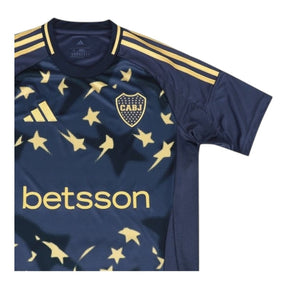 Camisa Boca Juniors III 25/26 - Torcedor Adidas Masculina - Azul com detalhes em amarelo