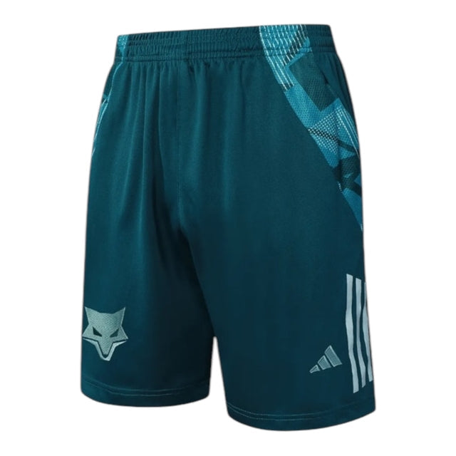 Kit Treino adulto - Camisa e Shorts - Cruzeiro Adidas 25/26 - Azul Turquesa