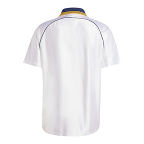 Camisa Retrô Real Madrid I 1999/00 - Masculina Adidas - Branca com detalhes em azul e amarelo