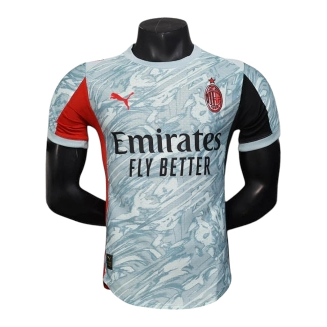 Camisa AC Milan Goleiro I 25/26 - Jogador Puma Masculina - Azul