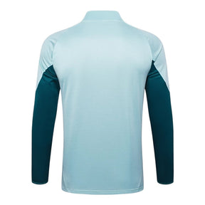Jaqueta Corta-Vento Cruzeiro Treino 25/26 - Adidas - Azul Turquesa
