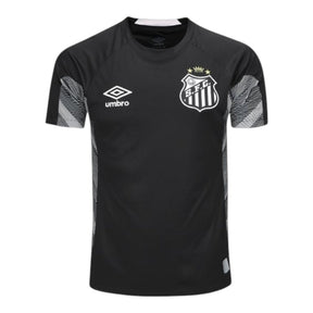Camisa Santos Goleiro 25/26 - Torcedor Umbro Masculina - Preta