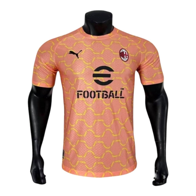 Camisa AC Milan Treino 25/26 - Jogador Puma Masculina - Laranja