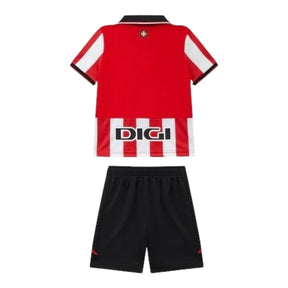 Kit Infantil Athletic Bilbao I 25/26 - Castore - Vermelho e branco