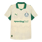 Camisa Palmeiras Edição especial Mundial de Clubes 25/26 - Torcedor Puma Masculina - Bege e verde