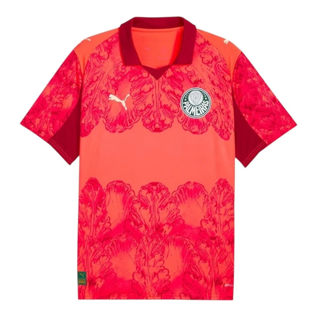 Camisa Palmeiras Edição especial Mundial de Clubes Goleiro 25/26 - Torcedor Puma Masculina - Laranja