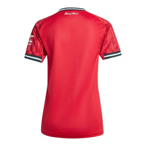 Camisa Manchester United I 25/26 - Torcedor Adidas Feminina - Vermelha
