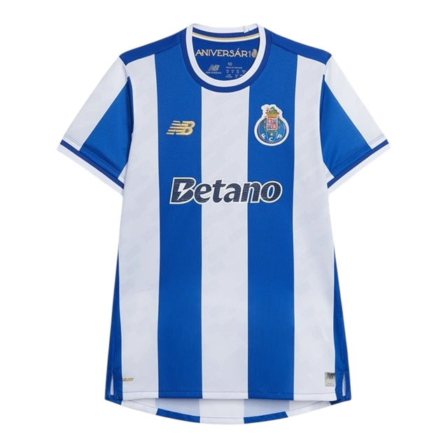 Camisa Porto Edição especial Mundial de Clubes I 25/26 - Torcedor New Balance Feminina - Azul e branca
