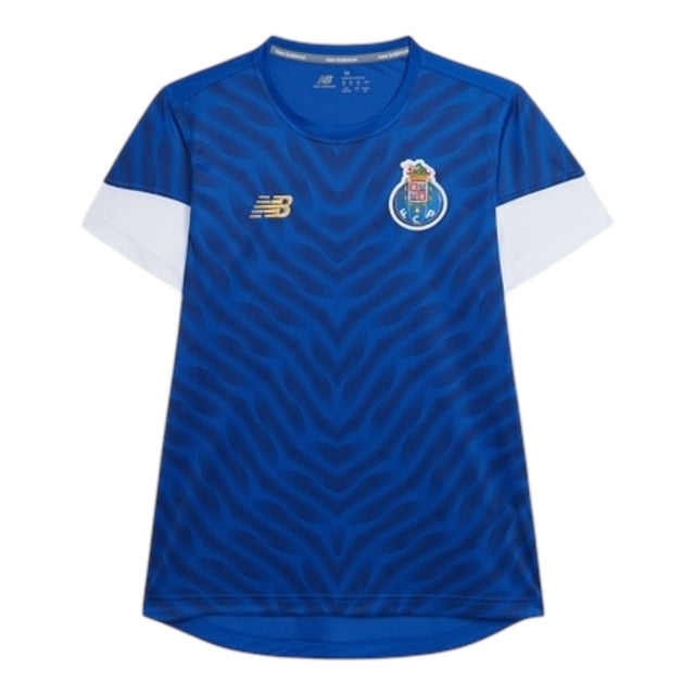 Camisa Porto Pré-jogo 25/26 - Torcedor New Balance Masculina - Azul e branca