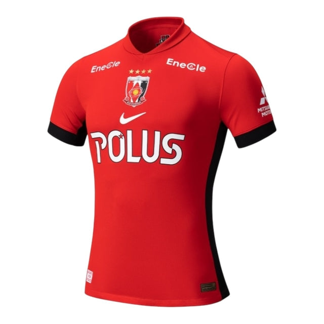 Camisa Urawa Reds Diamonds I 25/26 - Torcedor Nike Masculina - Vermelha e preta