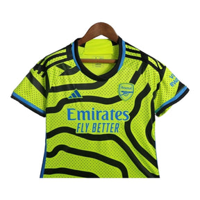 Camisa Arsenal II 23/24 - Torcedor Adidas Feminina - Verde com detalhes em preto e azul